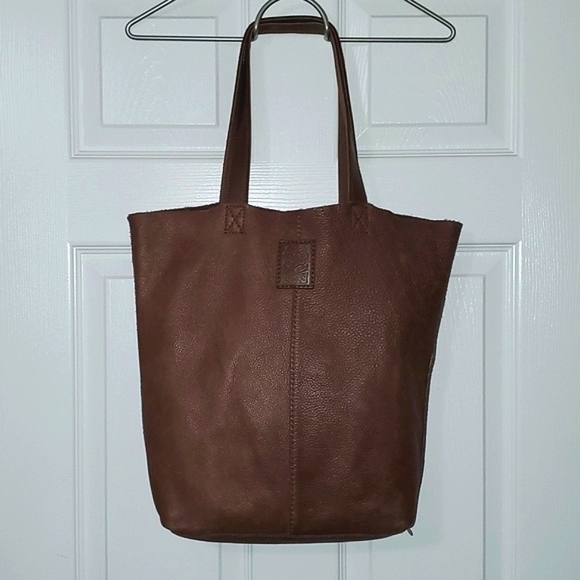 Lucky Brand Handbags - Lucky Brand Leather Tote Bag